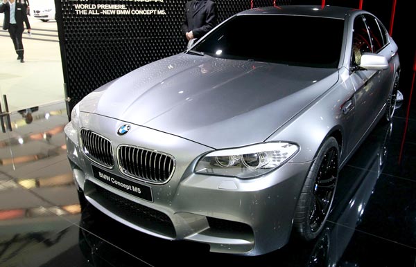 BMW concept M5 world premier