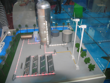China's solar seawater desalinators