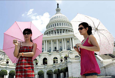 Group tour travelers set their sights on the US