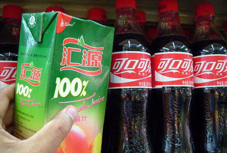 Coca-Cola's Huiyuan offer sparks concern