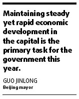 Beijing set to hit growth target