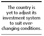 Expand investment system to suit changes