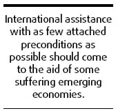 New monetary policy key to curbing crisis