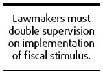 Budget oversight a must