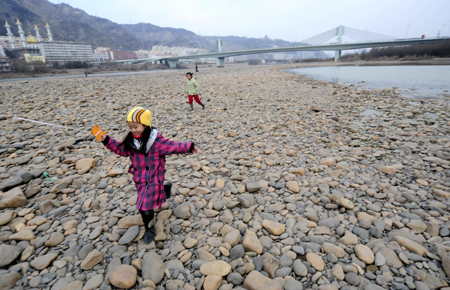 Drought's effects worst in Gansu