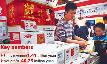 Sanyuan profits rise 87%