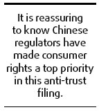 Protecting consumers