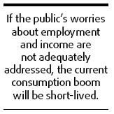 Consumer resilience
