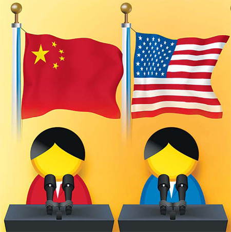 China, US 'like 2 sides of one coin'