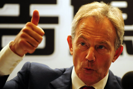 China, US committed, says Blair