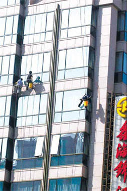 High-rise cleaners enjoy busy September