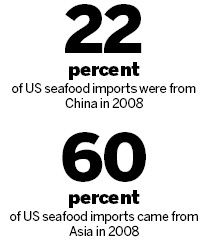 Chinese seafood traders fish for business at Boston show