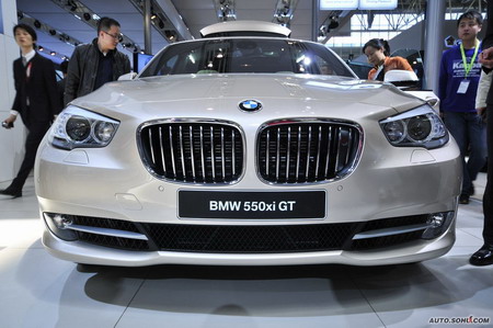 BMW to recall 5308 cars in China. A BMW 550xi GT 