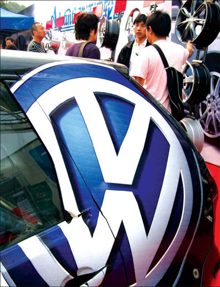VW sales in China hike 39% in first 9 months