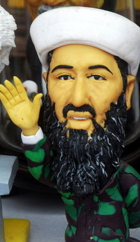 Osama bin Laden statues hot on sale