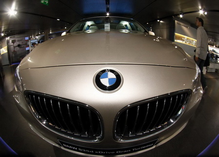 China sale boosts BMW target