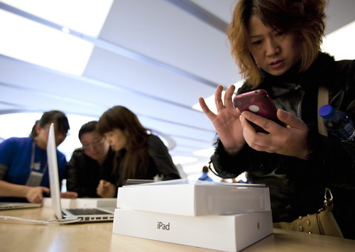Apple's sales in China grow sixfold