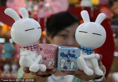 Valentine's gifts are hot items