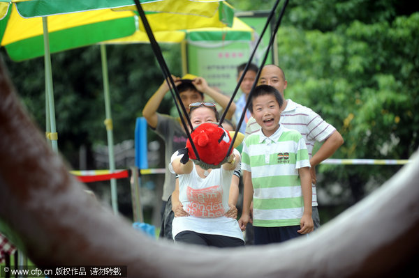 Angry Birds land on Window of the World Park