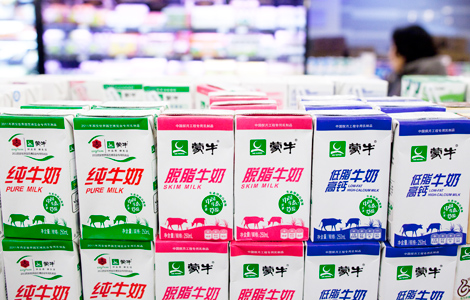 Mengniu shares plunge on milk scare