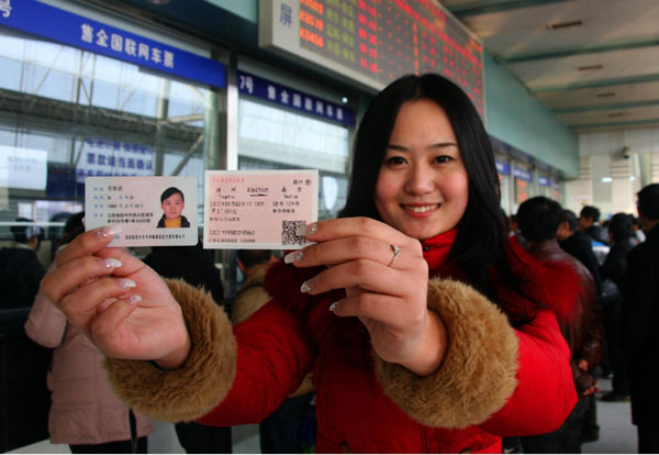 Real-name ticket sales for all trains