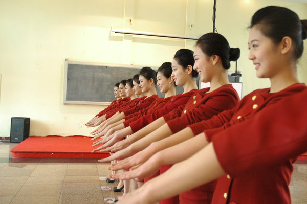 Hainan Airlines' search for oriental beauties