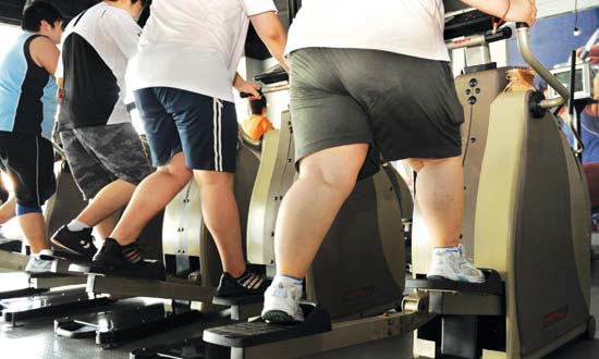 More men go gym for fitness