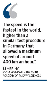 High-speed trains set the pace on simulator