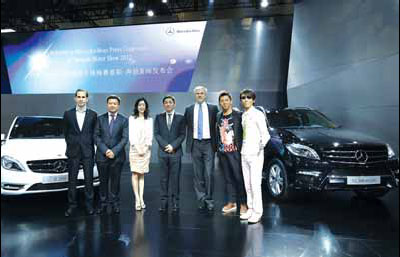 Mercedes-Benz brings top lineup to Chengdu auto show