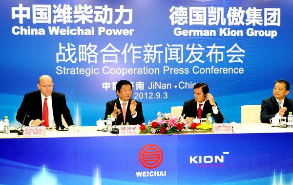 Weichai Power buys Kion stakes