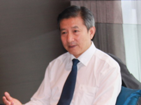 Qiu Shaoming in an interview