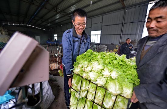 College graduate becomes farmer