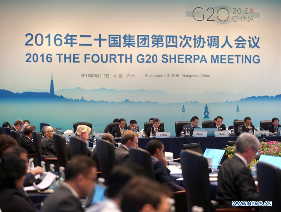 Fourth G20 Sherpa Meeting held in Hangzhou