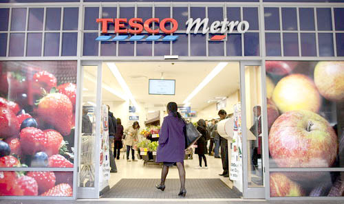 Tesco takes online orders for food
