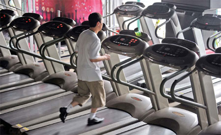 Staying on the treadmill[1]|chinadaily.com.cn
