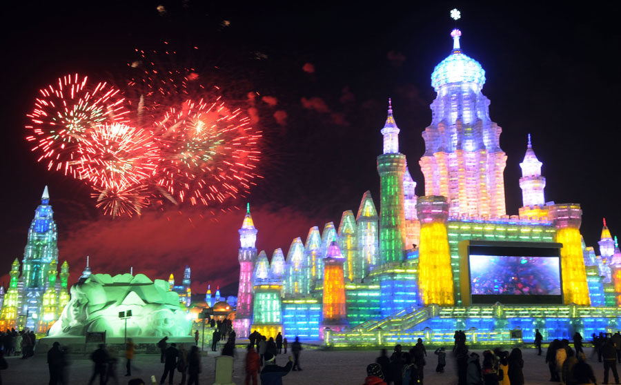 Harbin Int'l Ice and Snow Festival kicks off