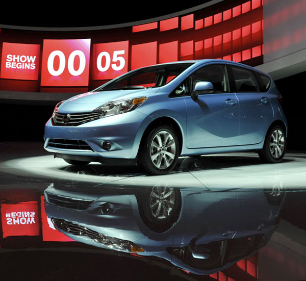 Nissan unveils 2014 Versa Note at Detroit auto show
