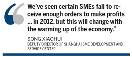 Shanghai sees less trade in 2012