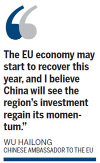 EU investment talks on horizon, ambassador says