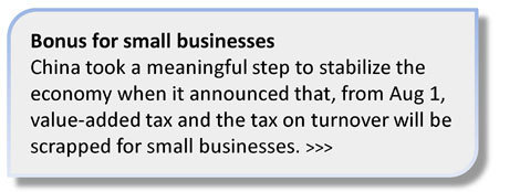 Tax cuts to benefit SMEs