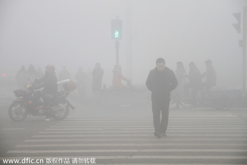 Top 10 Chinese cities with worst air quality