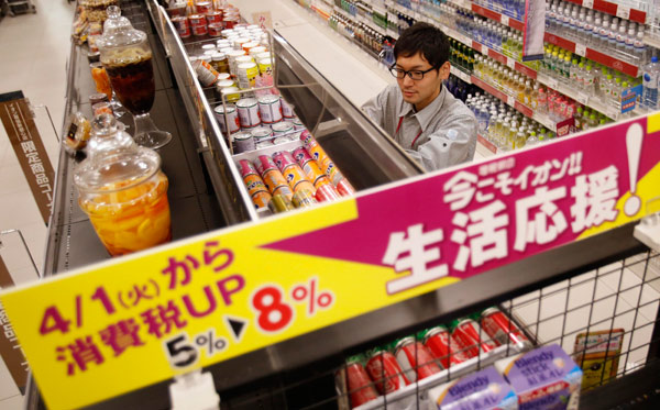 Rise in Japan sales tax may hit China exporters