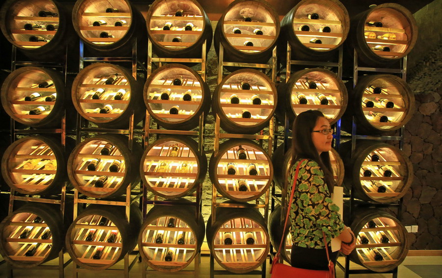 Bottles on the wall