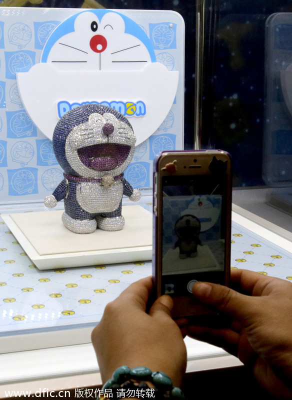 World's most expensive Doraemon staging in Wuhan