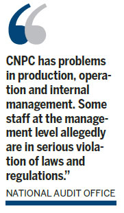 CNPC runs into accounting woes