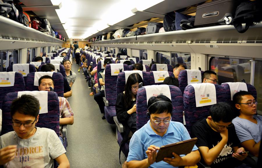 Beijing-Shanghai high-speed railway sees 220m trips since debut