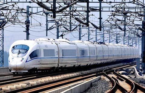 Beijing-Shanghai high-speed railway sees 220