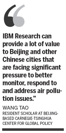 IBM to help curb Beijing's pollution