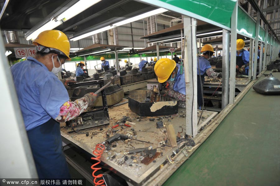 Trash to treasure: whiteware recycling plant in Guangdong