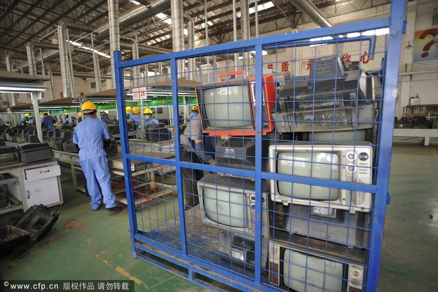 Trash to treasure: whiteware recycling plant in Guangdong